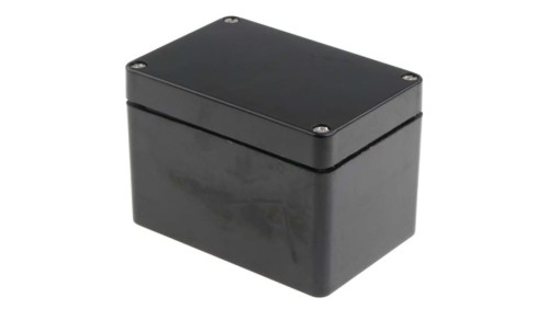 Obudowa Czarny IP68 Silikon, 110 x 75 x 75mm, RS PRO