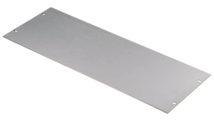 Panel przedni do szafy RACK, 4U, 482.6 x 532.6mm, kolor: Niemalowany, RS PRO