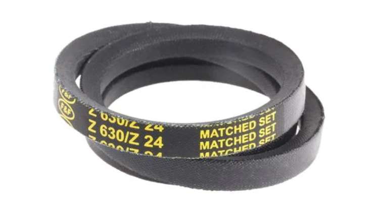 Pas napędowy, profil Z, materiał: PET, guma, 10mm x 6mm x 610mm, RS PRO