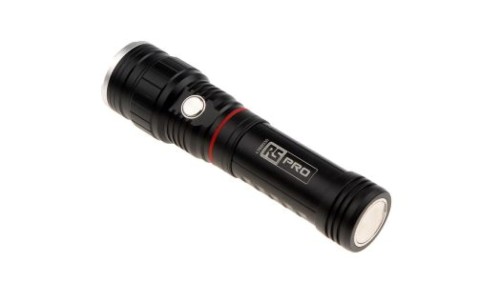 Latarka LED akumulatorowa zasięg 100 m, jasność , jasność 250 lm, 440 lm RS PRO 367g Nie