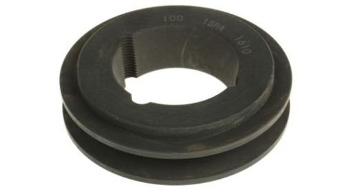 Krążek, śr. całkowita: 105.5mm, śr. otworu: 42mm, l. rowków: 1, Żeliwo, stal