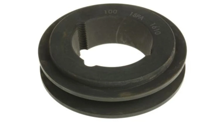 Krążek, śr. całkowita: 105.5mm, śr. otworu: 42mm, l. rowków: 1, Żeliwo, stal