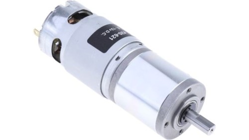 Motoreduktor DC, 5,5 A, 41,3 W, 67 obr./min, 2 Nm, RS PRO