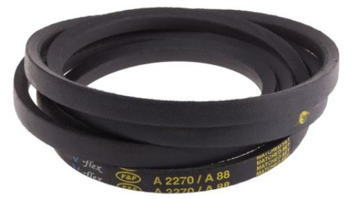 Pas napędowy, profil A, materiał: PET, guma, 13mm x 8mm x 2.24m, RS PRO
