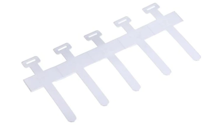 Spinka do kabli Zaczep zamka, 13mm, materiał: Aluminium, Samoprzylepny, 63.5 x 25.4 x 6.4mm, RS PRO