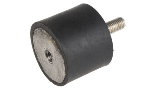 Mocowanie antywstrząsowe, M10, Ø 50mm, materiał: Guma naturalna 60Shore A, RS PRO