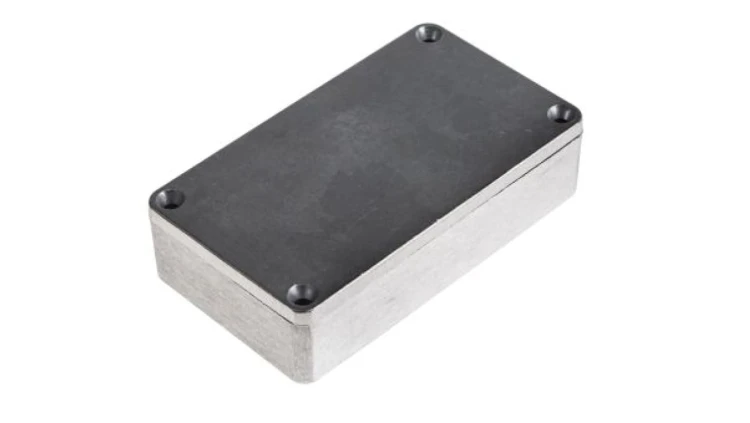 Obudowa ekranowana Srebrny IP65 Neopren, 115 x 65 x 30.2mm, RS PRO
