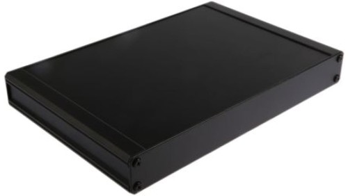 Obudowa radiatora Czarny IP40, 200 x 300 x 41mm, RS PRO