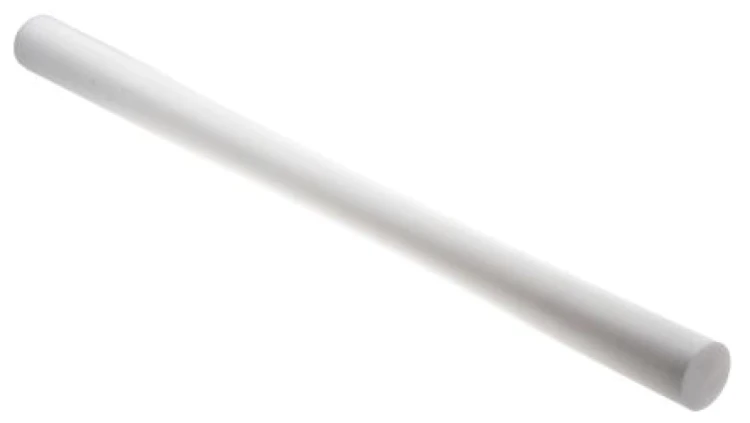 Pręt z fluorowego tworzywa sztucznego PTFE, Ø 32mm x 500mm, kolor: Nieprzezroczyste