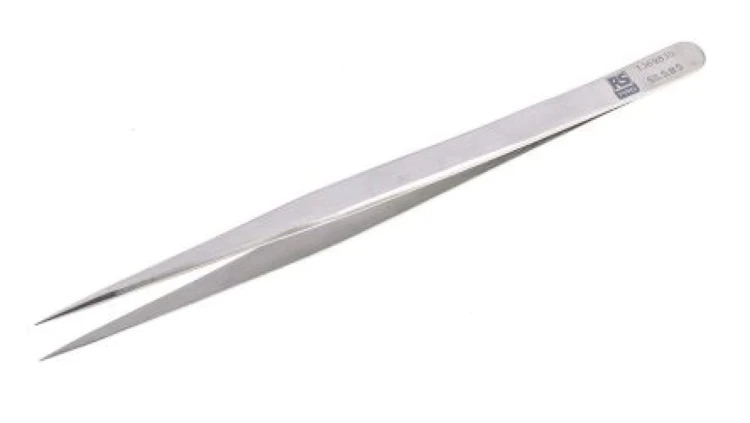 Pęseta, dł. 140 SS.S, materiał: Stal nierdzewna, RS PRO