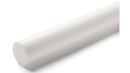 Pręt z fluorowego tworzywa sztucznego PTFE, Ø 130mm x 300mm