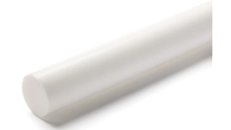 Pręt z fluorowego tworzywa sztucznego PTFE, Ø 130mm x 300mm