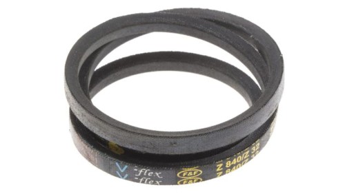 Pas napędowy, profil Z, materiał: PET, guma, 10mm x 6mm x 840mm, RS PRO