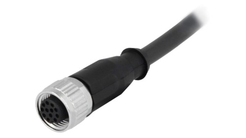 Złącze M12 żeńskie proste 2m 12pin 21348500C78020