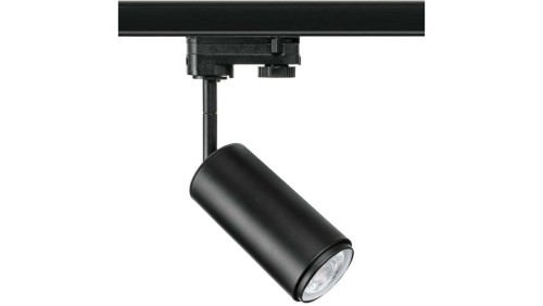 Oprawa na szynę Bolzano-B-TRACK-1F Gu10 czarna luxsystem-1f