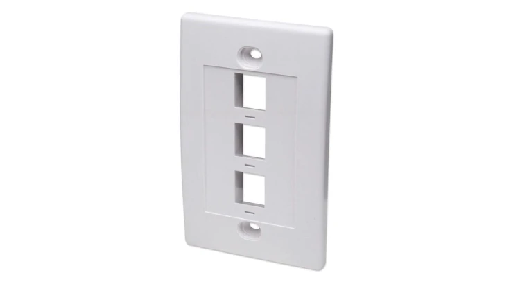 3-Portowy Panel Na Moduły Keystone Do Puszki 517874 IWP-MD PSTR-3W