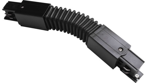 Łącznik szynoprzewodu IP20 3-fazowy czarny TRACK FLEXI CONNECTOR 4W BLACK GXTR024