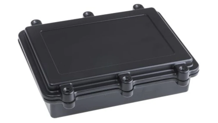 Obudowa ekranowana Czarny IP67 Silikon, 200 x 150 x 50mm, RS PRO