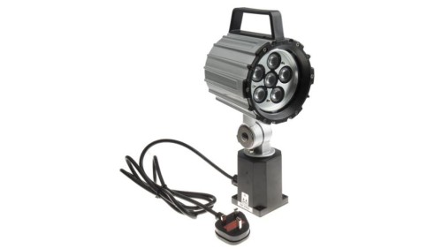 Lampa przemysłowa 12 W Ramię przegubowe Typ G, brytyjskie BS1363, RS PRO