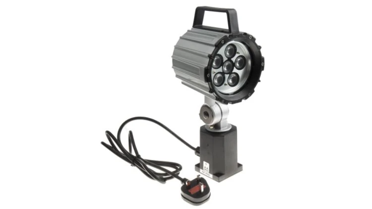 Lampa przemysłowa 12 W Ramię przegubowe Typ G, brytyjskie BS1363, RS PRO