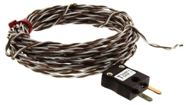 Termopara typ T do +250C 5m kabel 5m IEC