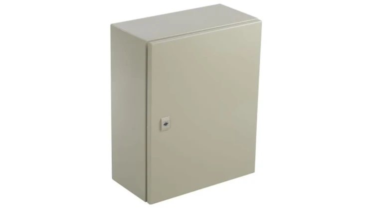 Szafka ścienna rozdzielcza RAL 7032, materiał: Stal, IP66, 500 x 400 x 210mm, RS PRO RAL 7032