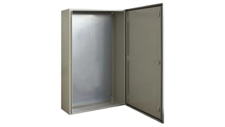 Szafka ścienna rozdzielcza RAL 7032, materiał: Stal, IP66, 1000 x 800 x 260mm, RS PRO