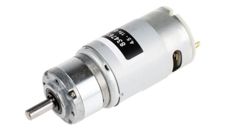 Motoreduktor DC, 1.42 A, 12 W, 1200 obr./min, 6823 gcm, RS PRO