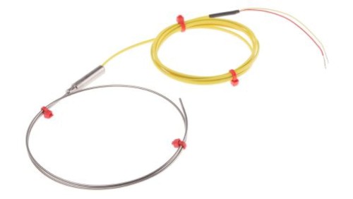 Termopara typ K do +1100C 500mm kabel 1m, Stal nierdzewna ANSI
