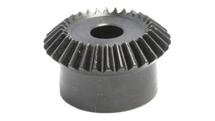 Przekładnia stożkowa, Stal, zęby: 30, Skośne, skok: 1mm, kąt: 20, otwór: 8mm