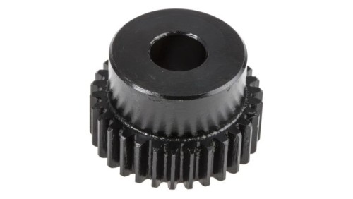 Koło zębate walcowe, moduł: 1, l.zębów: 30, śr. piasty: 25mm, śr. otworu: 10mm, Stal