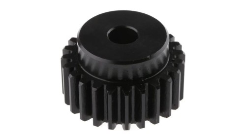 Koło zębate walcowe, moduł: 2, l.zębów: 24, śr. piasty: 38mm, śr. otworu: 12mm, Stal