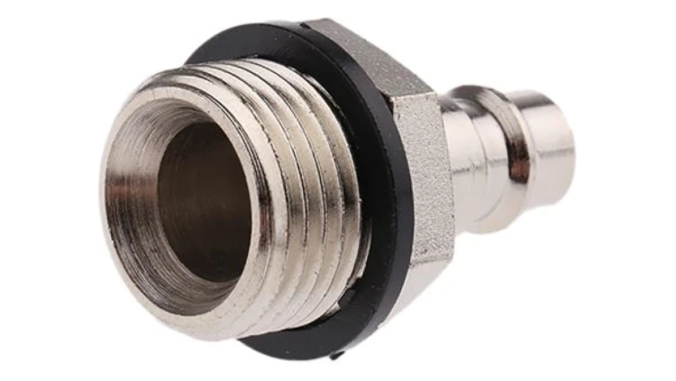 Szybkozłączka pneumatyczna, materiał Mosiądz, stal, złącze G 1/2 męskie, RS PRO CEJN 320, JWL 520, JWL 530, Parker PEF,