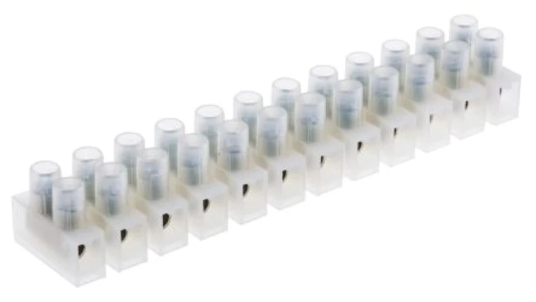 1.5mm² Złącze wtykowe do druku Naturalny 12-żyłowe, Śruba, 450 V Montaż na kablu Tak