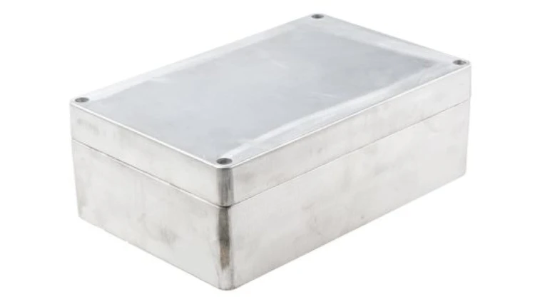 Obudowa Srebrny IP66 Neopren, 280 x 180 x 100mm, RS PRO