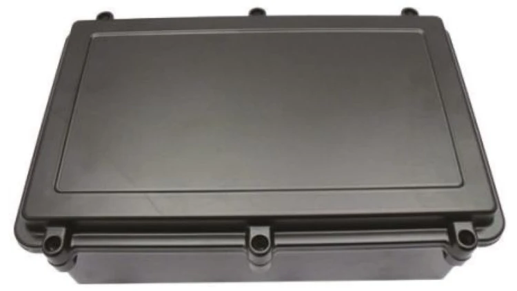 Obudowa ekranowana Czarny IP67 Silikon, 274 x 173 x 100mm, RS PRO
