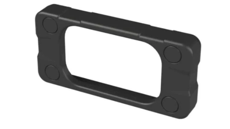 Obudowa urządzeń elektronicznych, ABS, Czarny, 43.30x26.50mm, RS PRO