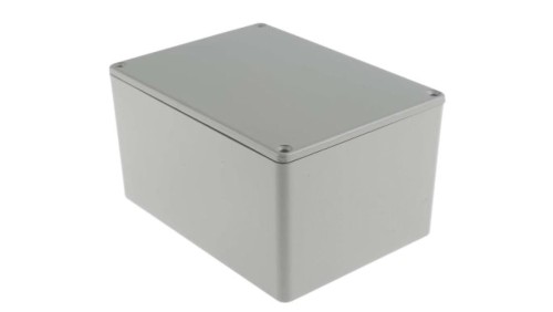 Obudowa ekranowana Szary, 139.1 x 101.5 x 76.7mm, RS PRO