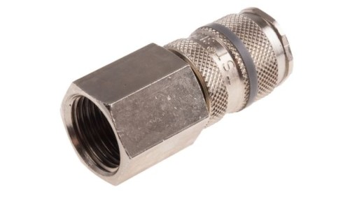 Szybkozłączka pneumatyczna, materiał Mosiądz, złącze G 1/2 żeńskie, RS PRO CEJN 310, Forster, Hansen 3000, ISO 6150 B,