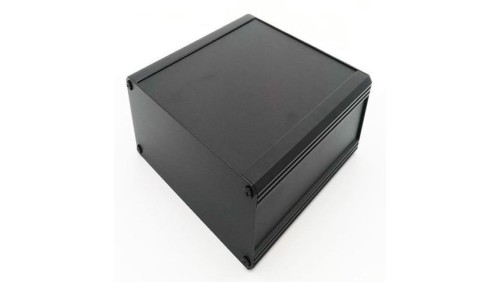 Obudowa radiatora Czarny IP40, 200 x 200 x 219mm, RS PRO