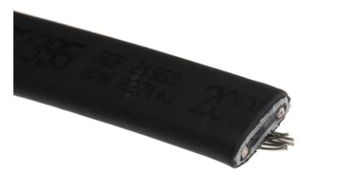 Kabel grzejny samoregulujący 10W/m, dł.: 100m, Maks. +80C (bez zasilania)