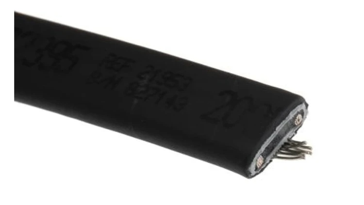 Kabel grzejny samoregulujący 10W/m, dł.: 100m, Maks. +80C (bez zasilania)