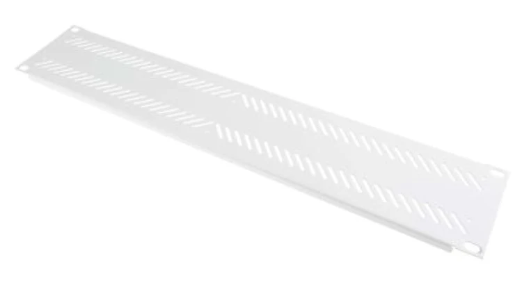 Panel zaślepiający do szafy RACK, 2U, 170 x 60 x 80mm, kolor: Szary, RS PRO