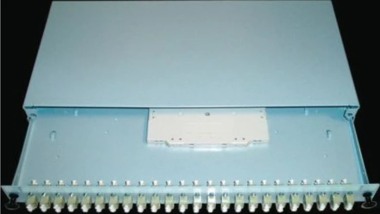 Panel krosowniczy, obudowa, 24-portowy LC 24 Wielomodowy Duplex, 1U RS PRO