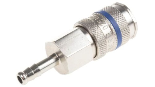 Szybkozłączka pneumatyczna, materiał Stal, RS PRO CEJN 320, JWL 520, JWL 530, Legris, Parker PEF, Rectus 25, Rectus 26,