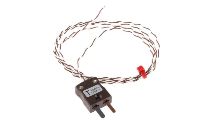 Termopara typ T do +250C 1m kabel 1m IEC