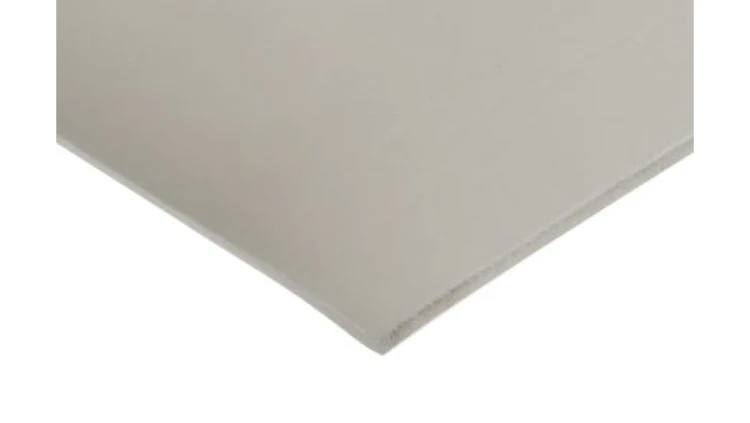 Arkusz z gąbki gumowej, Biały, 0.25g/cm³, 1m x 600mm x 3mm, , samoprzylepny, RS PRO