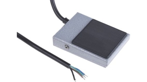 Przełącznik nożny IPX2 Uniwersalny Chwilowy Stal miękka, SP-CO 3 A 30V 250V