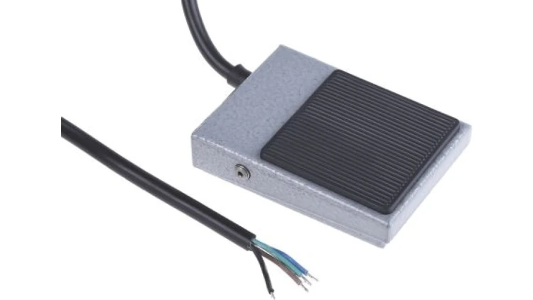 Przełącznik nożny IPX2 Uniwersalny Chwilowy Stal miękka, SP-CO 3 A 30V 250V