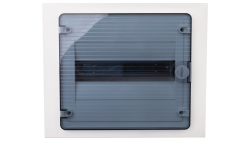 Rozdzielnica modułowa 1x12 podtynkowa IP40 Golf (drzwi transparentne) VF112TD